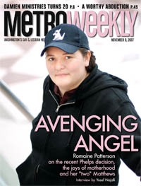 Romaine Patterson - Metro Weekly Cover Dyke